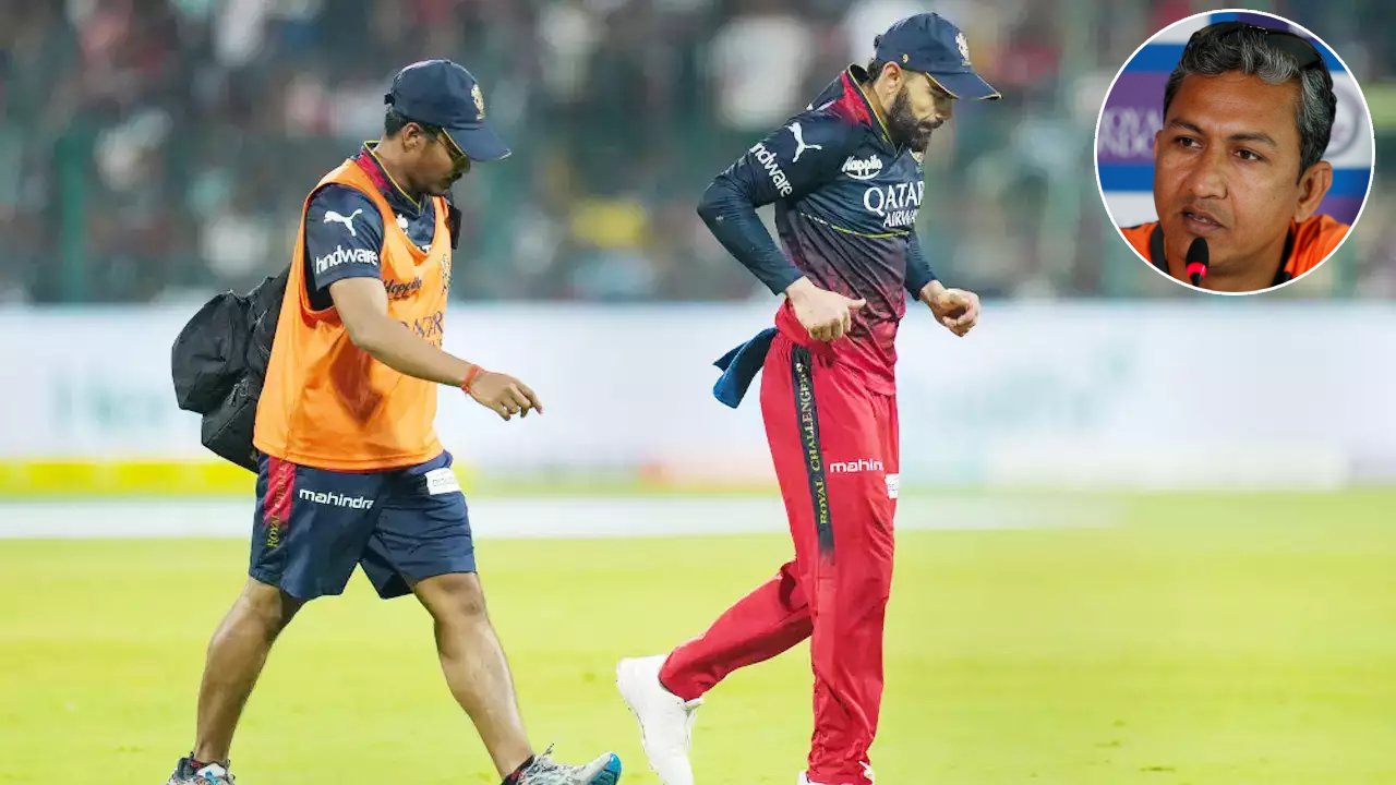 Virat Kohli: కోహ్లి మోకాలికి గాయం.. కీలక అప్డేట్ ఇచ్చిన ఆర్సీబీ హెడ్ కోచ్ బంగర్ Virat Kohli: కోహ్లి మోకాలికి గాయం.. కీలక అప్డేట్ ఇచ్చిన ఆర్సీబీ హెడ్ కోచ్ బంగర్