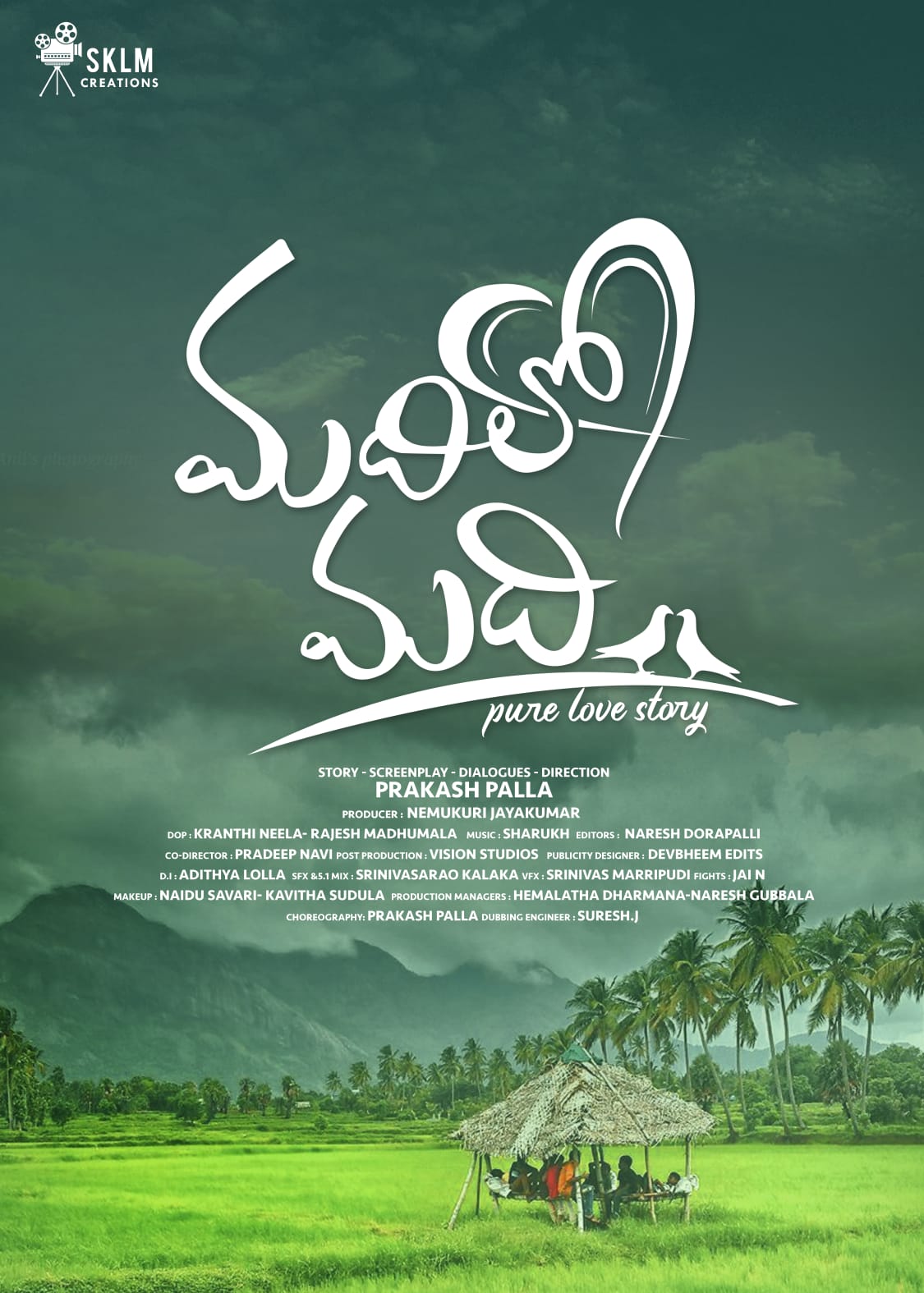 Madhilo Madhi title poster released by fight masters ram lakshman 