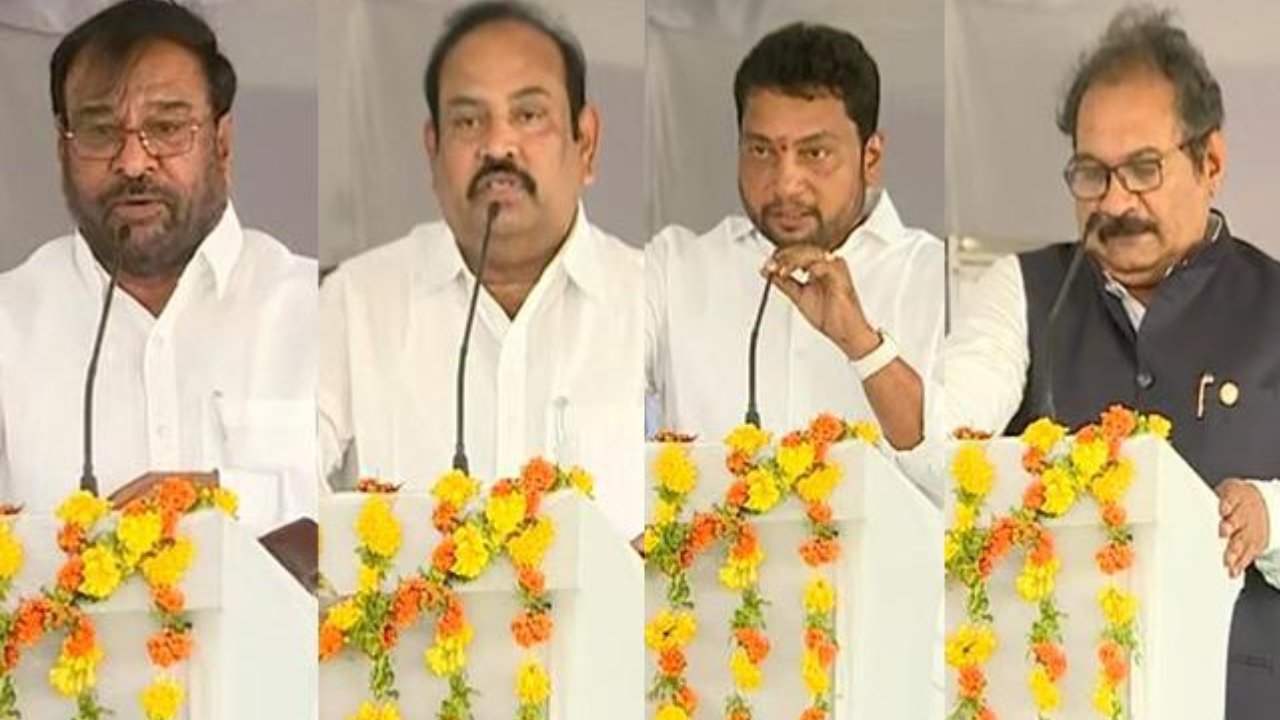 YSRCP MLCs: ప్రమాణ స్వీకారం చేసిన వైఎస్ఆర్సీపీ ఎమ్మెల్సీలు YSRCP MLCs: ప్రమాణ స్వీకారం చేసిన వైఎస్ఆర్సీపీ ఎమ్మెల్సీలు
