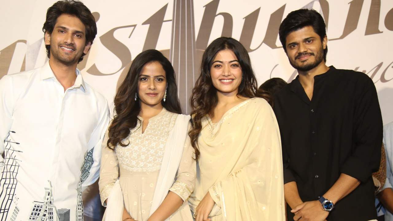 Baby Movie Song Launch Event : ‘బేబీ’ సినిమా సాంగ్ లాంచ్ ఈవెంట్.. సందడి చేసిన రష్మిక..