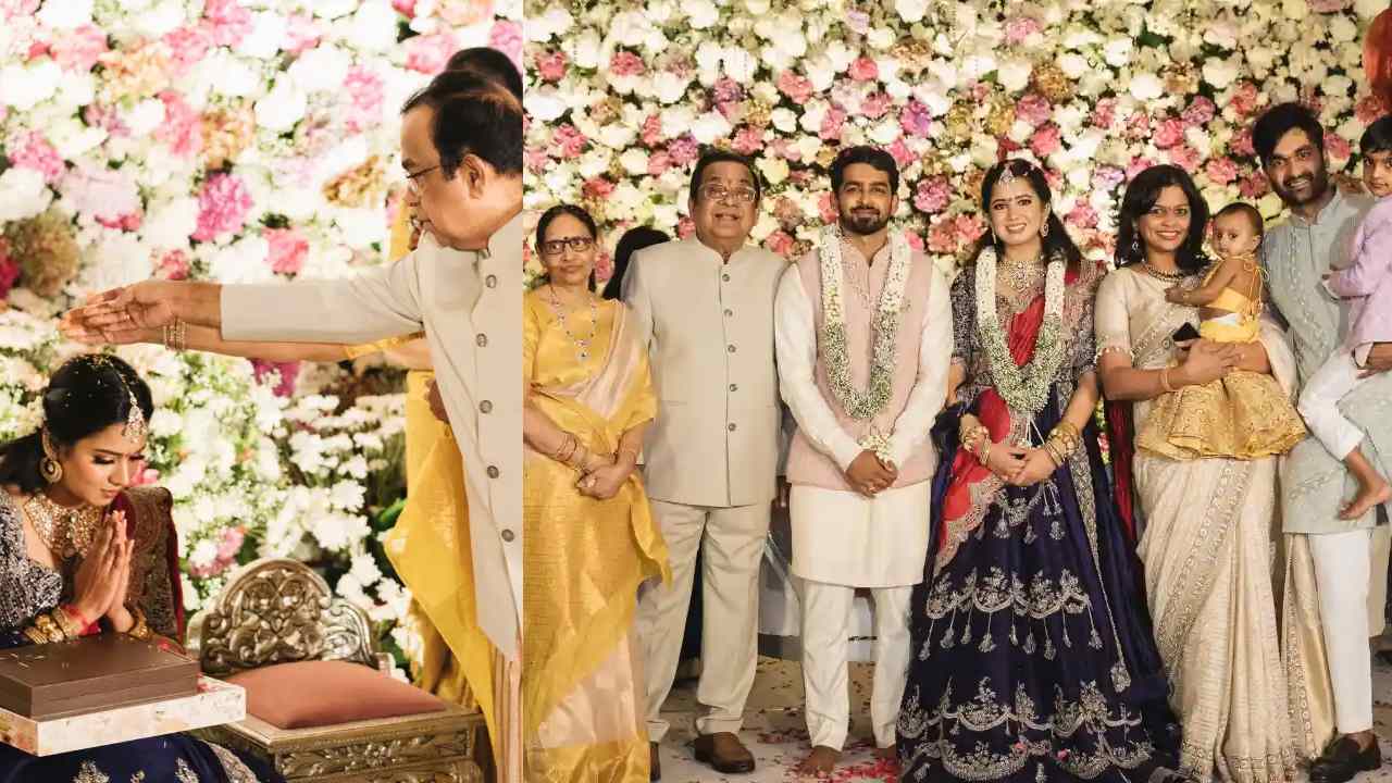 Brahmanandam Son Engagement : బ్రహ్మానందం రెండో తనయుడి నిశ్చితార్థం ఫొటోలు.. బ్రహ్మానందం చిన్న కోడలిని చూశారా?