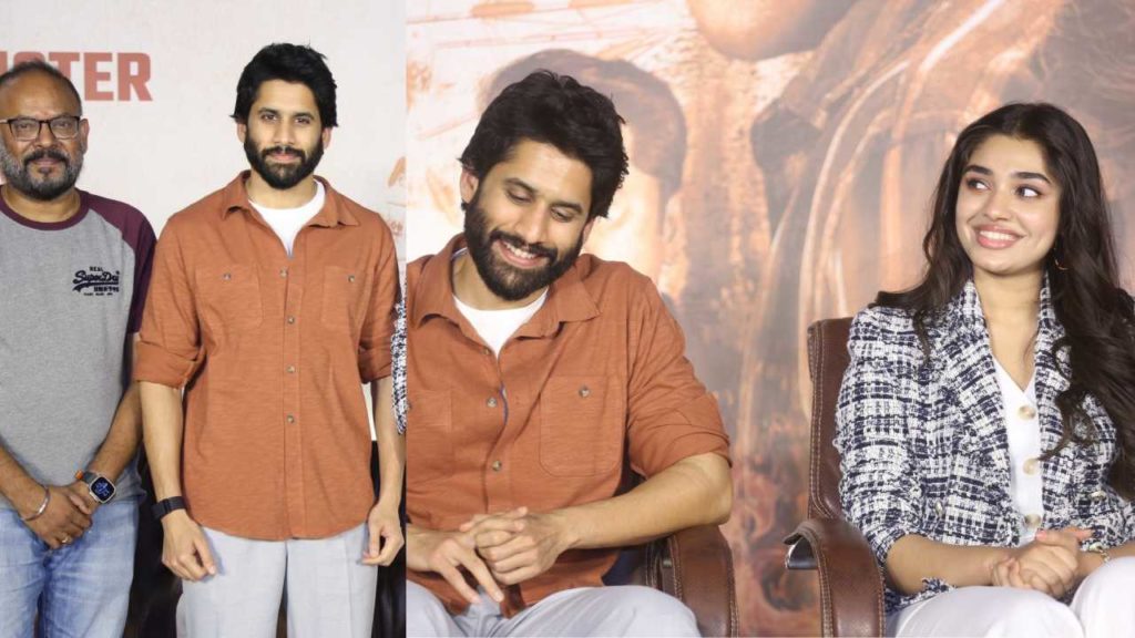 Naga Chaitanya Krithi Shetty Custody movie Success Meet Photos