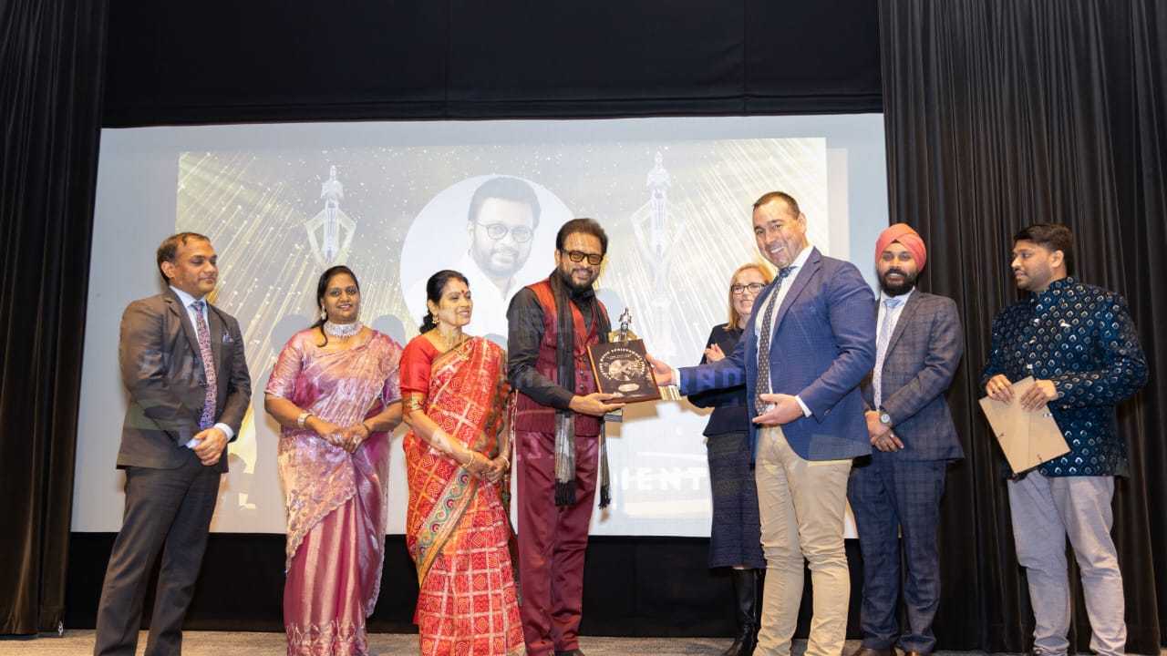 Music Director Koti Received Life Time Achievement award from New South wales Australia Parliament 