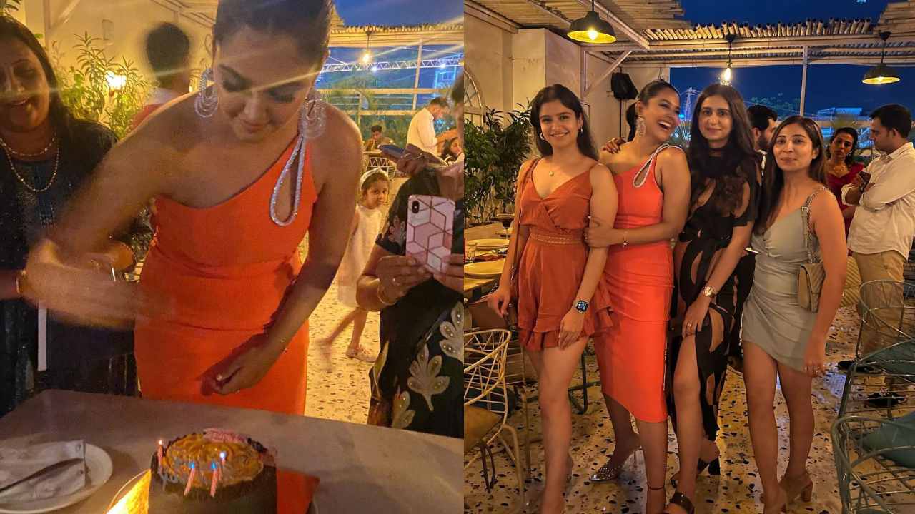 Monal Gajjar : మోనాల్ గజ్జర్ బర్త్ డే సెలెబ్రేషన్స్..