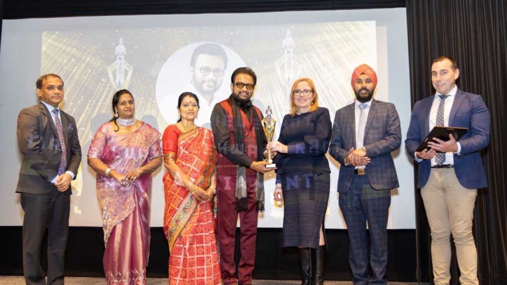 Music Director Koti Received Life Time Achievement award from New South wales Australia Parliament