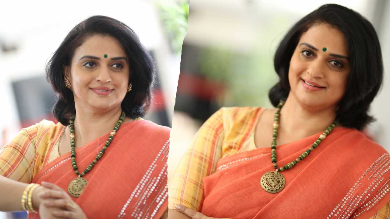 Pavithra Lokesh : మళ్ళీ పెళ్లి ప్రమోషన్స్‌లో పవిత్ర లోకేశ్..