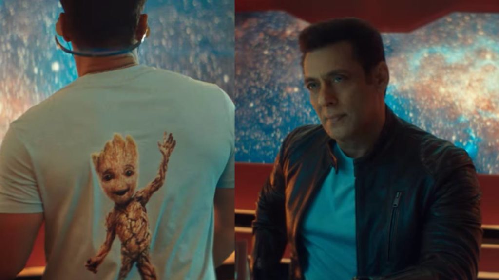 Salman Khan Promotes Hollywood Movie Guardians of the Galaxy Movie in India