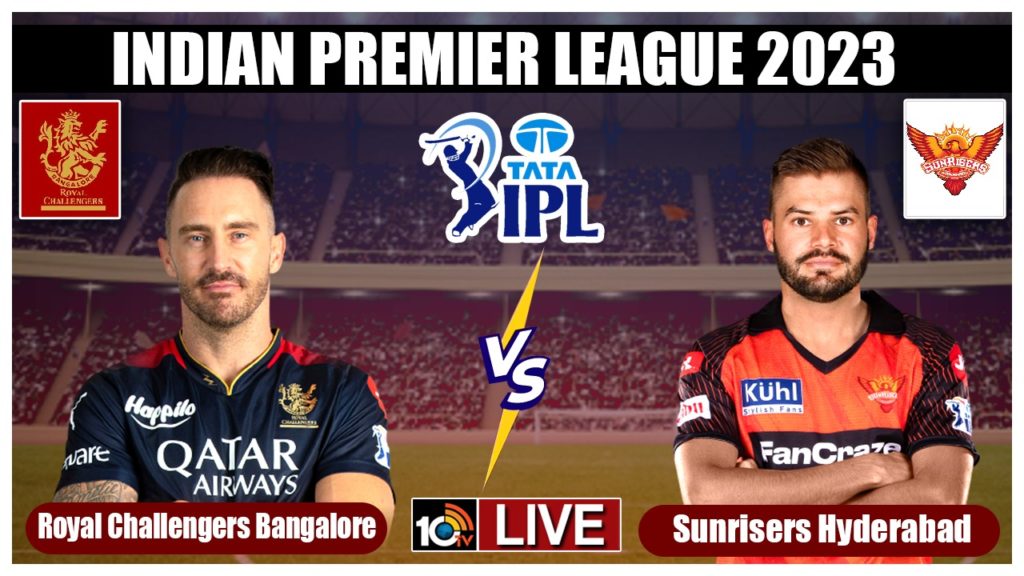 SRH vs RCB