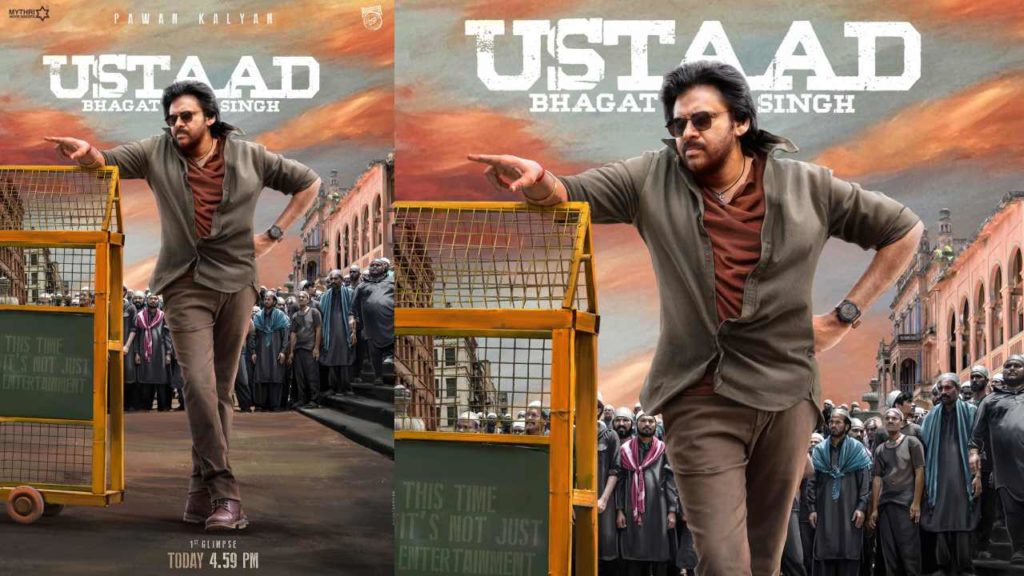 Pawan Kalyan Ustaad Bhagat Singh first look Released