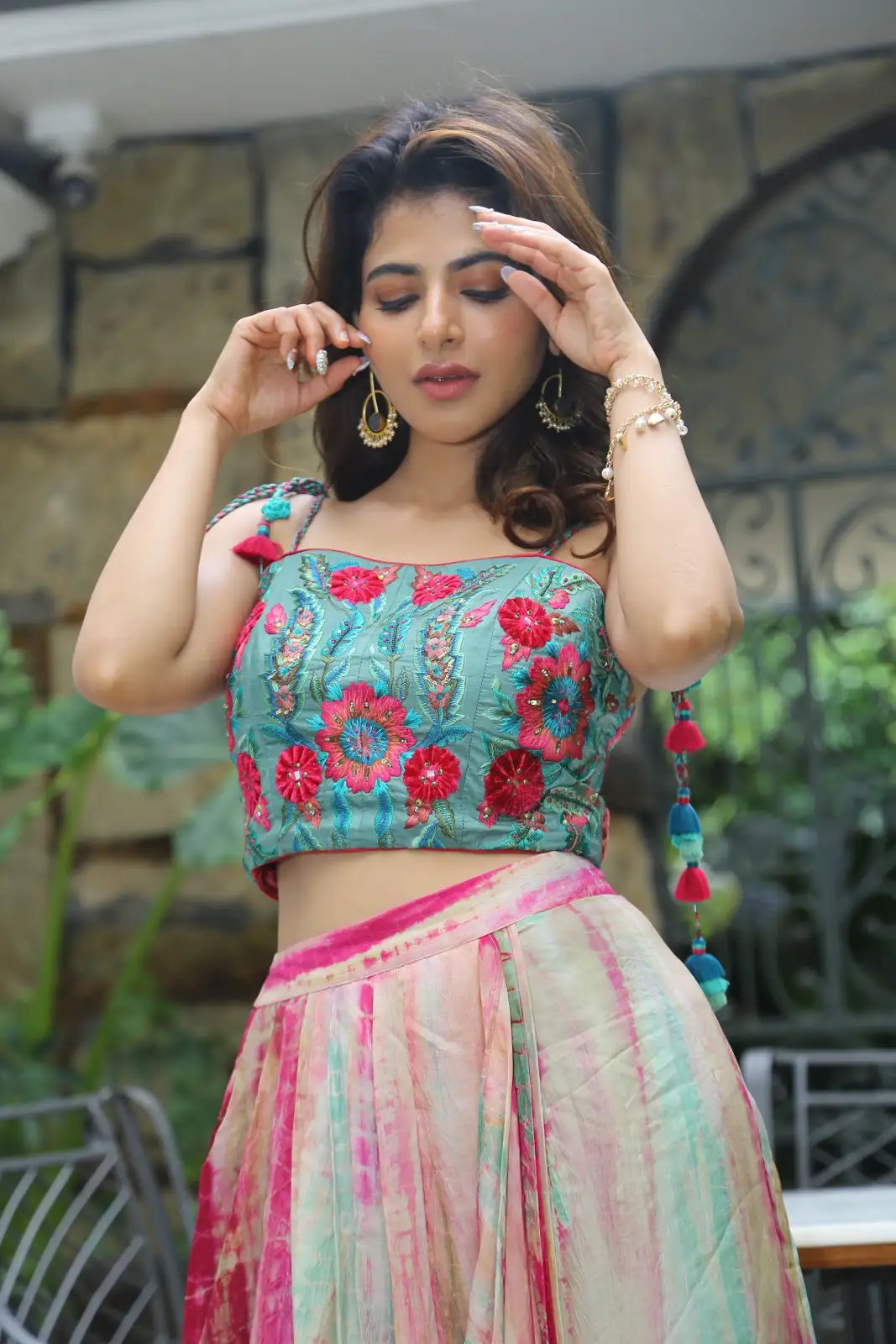 Actress Iswarya Menon photos Spy movie Promotions
