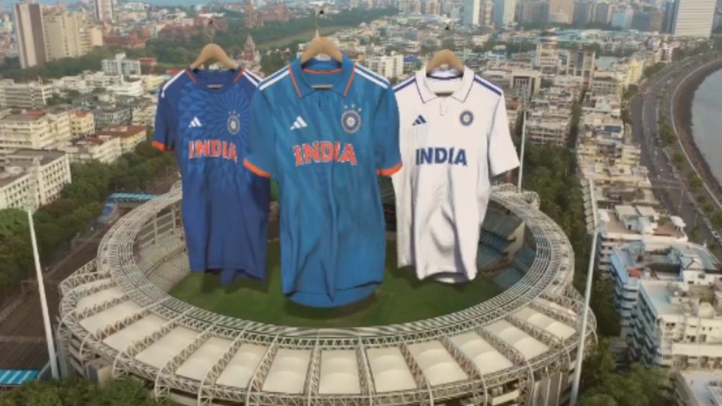 Adidas has launched a new Indian cricket jersey