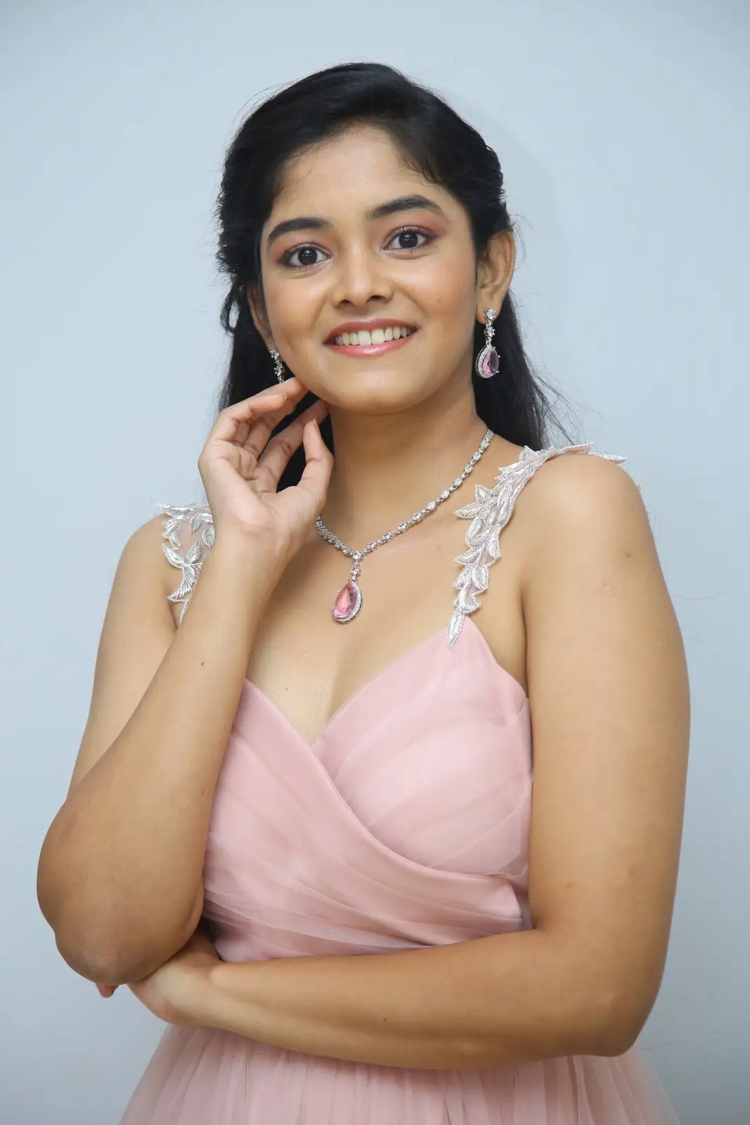 Ananya Ongram Shines in Pink Dress