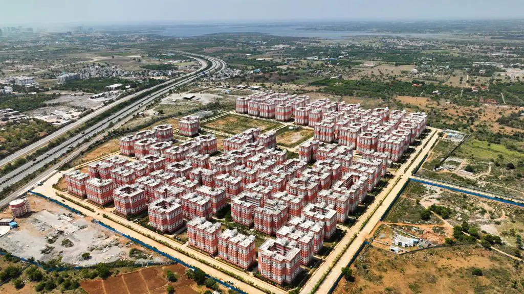 CM KCR started double bedroom houses in Kollur