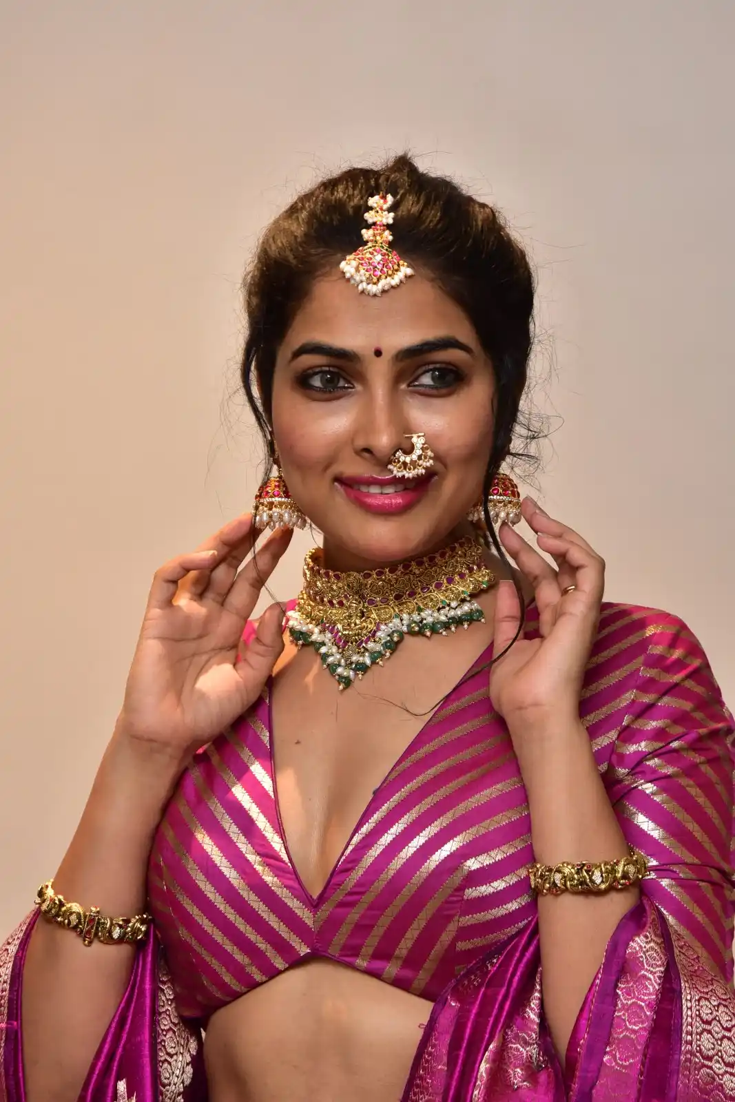 Divi Vadthya Photos at Rudrangi pre release event