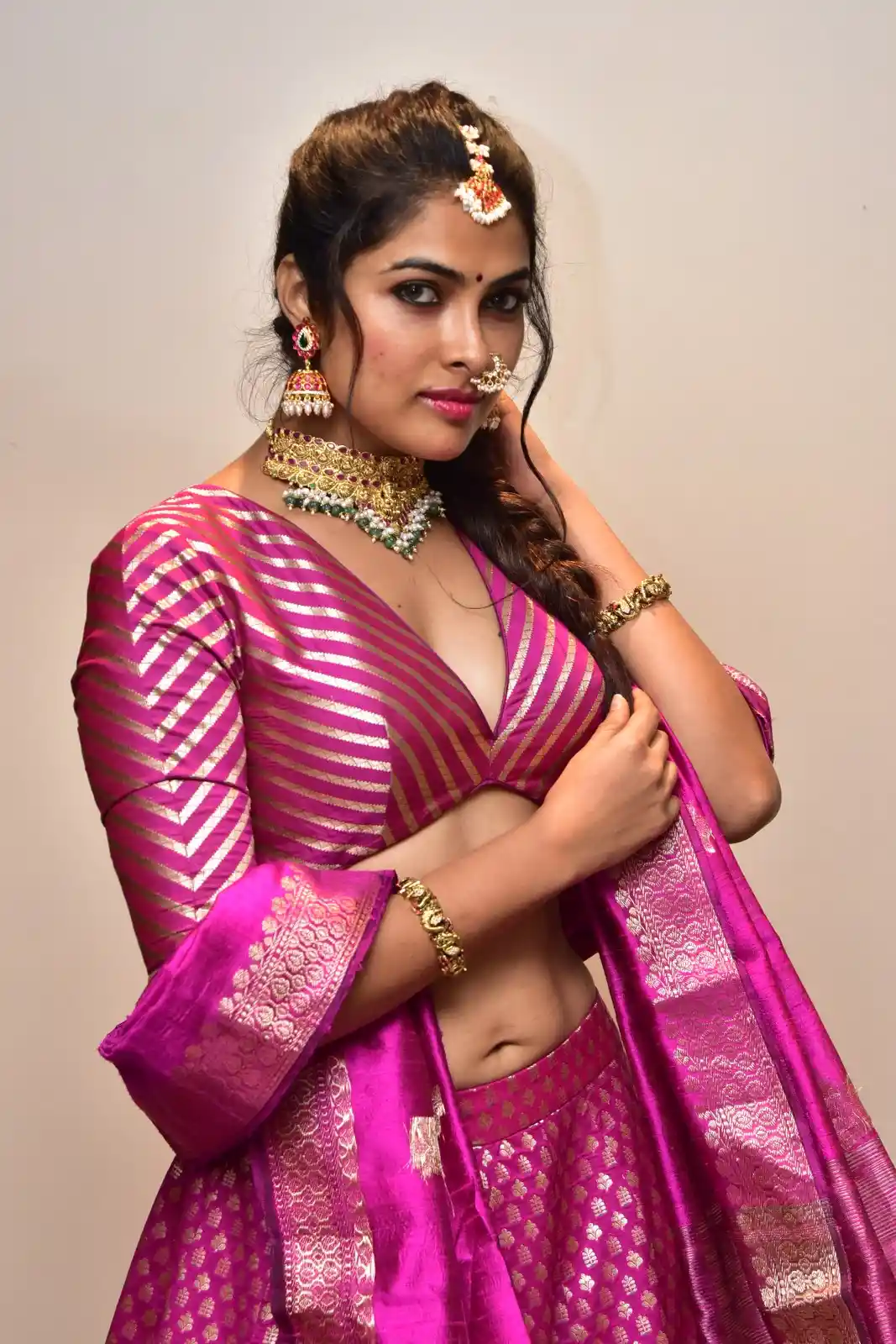Divi Vadthya Photos at Rudrangi pre release event