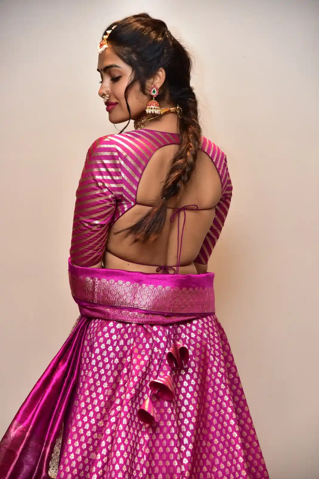 Divi Vadthya Photos at Rudrangi pre release event