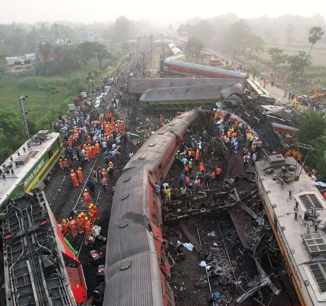 Odisha Train Accident Worst Deadliest train accident of 21st Century 