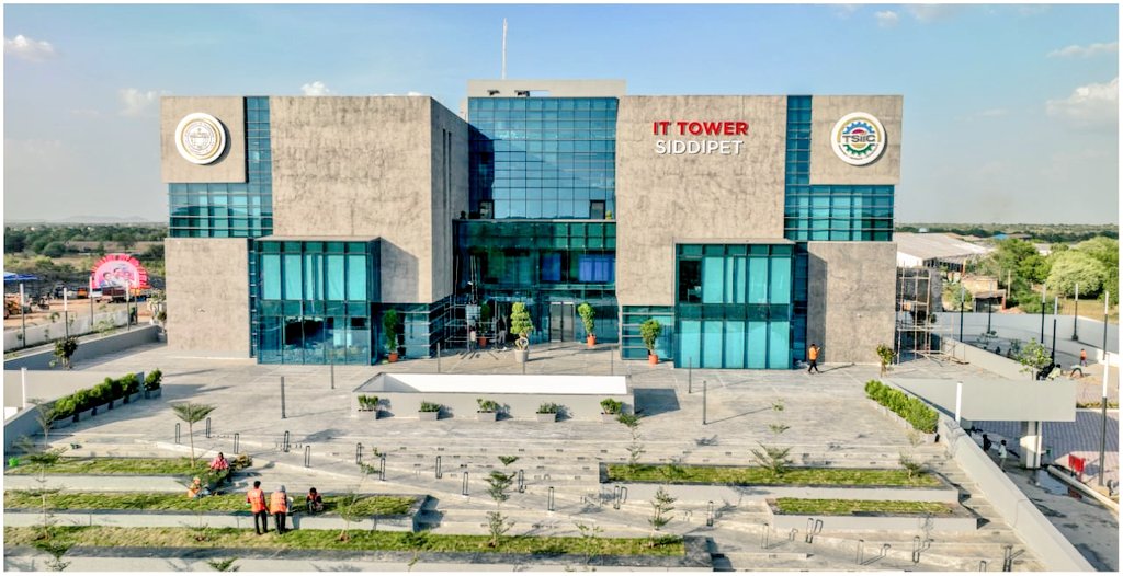IT tower with 1K job potential ready at Telanganas Siddipet