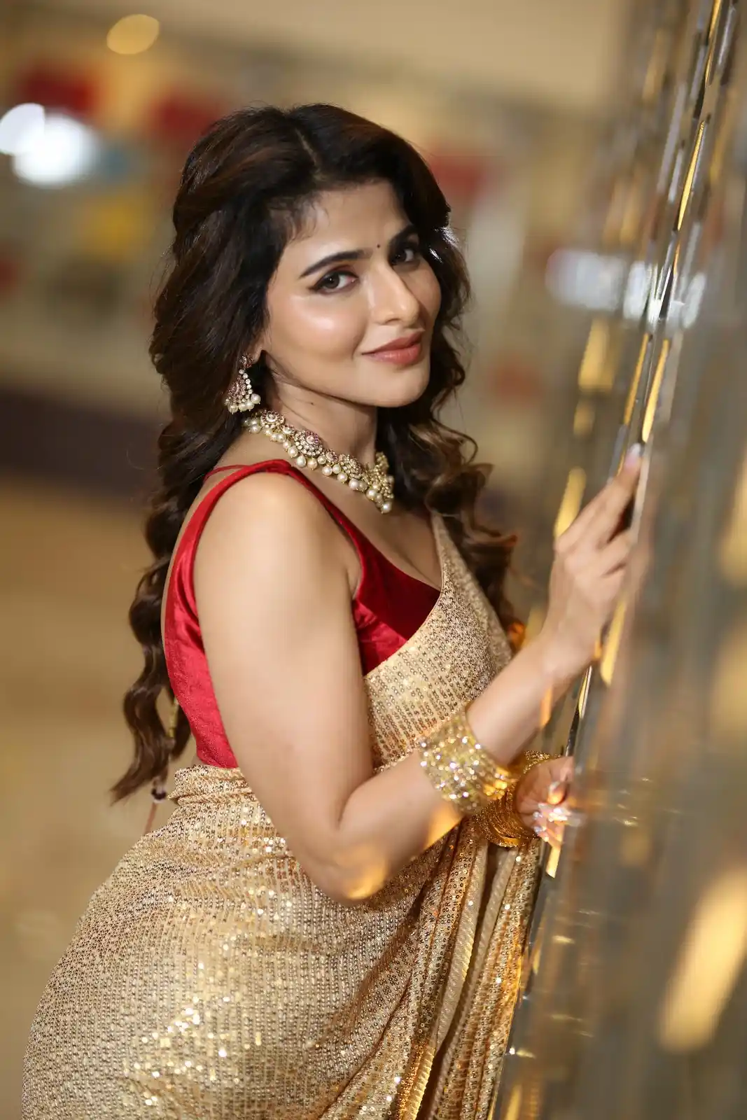 Iswarya Menon Photos at Nikhil Siddhartha Spy Movie Pre Release Event