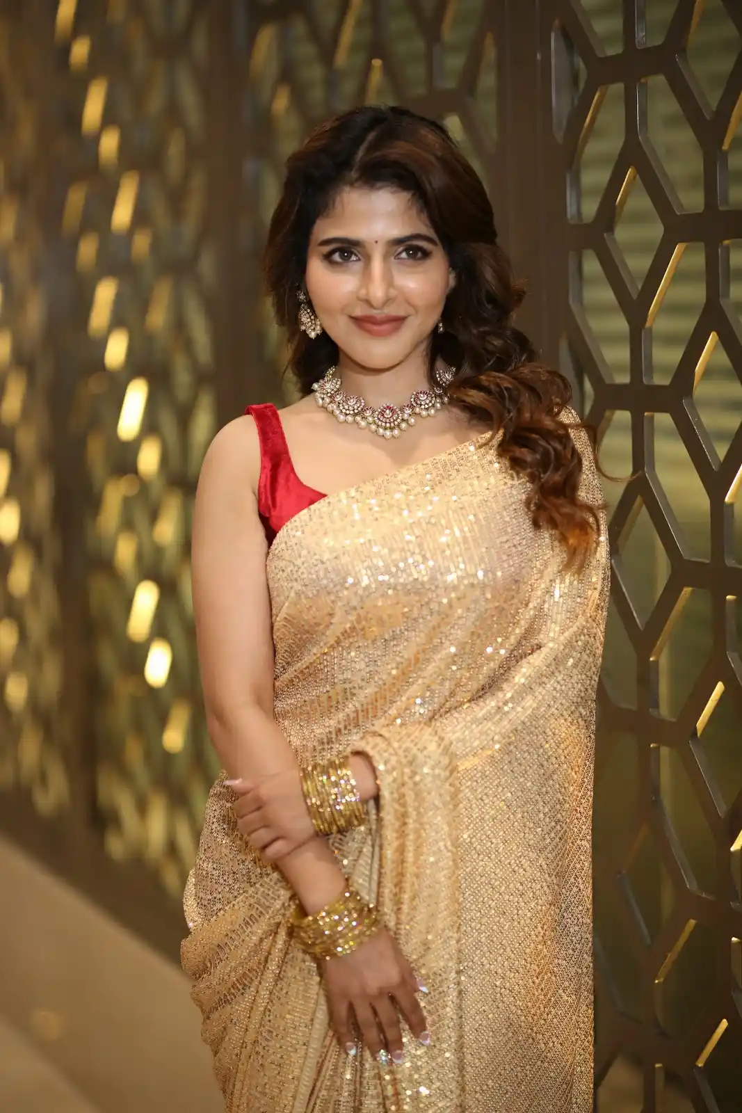 Iswarya Menon Photos at Nikhil Siddhartha Spy Movie Pre Release Event