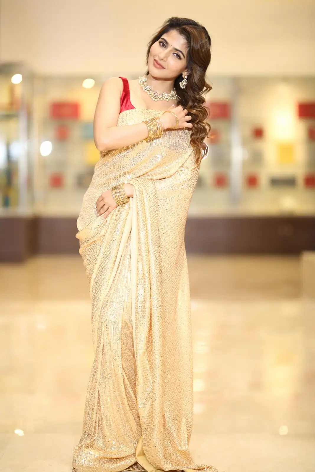 Iswarya Menon Photos at Nikhil Siddhartha Spy Movie Pre Release Event
