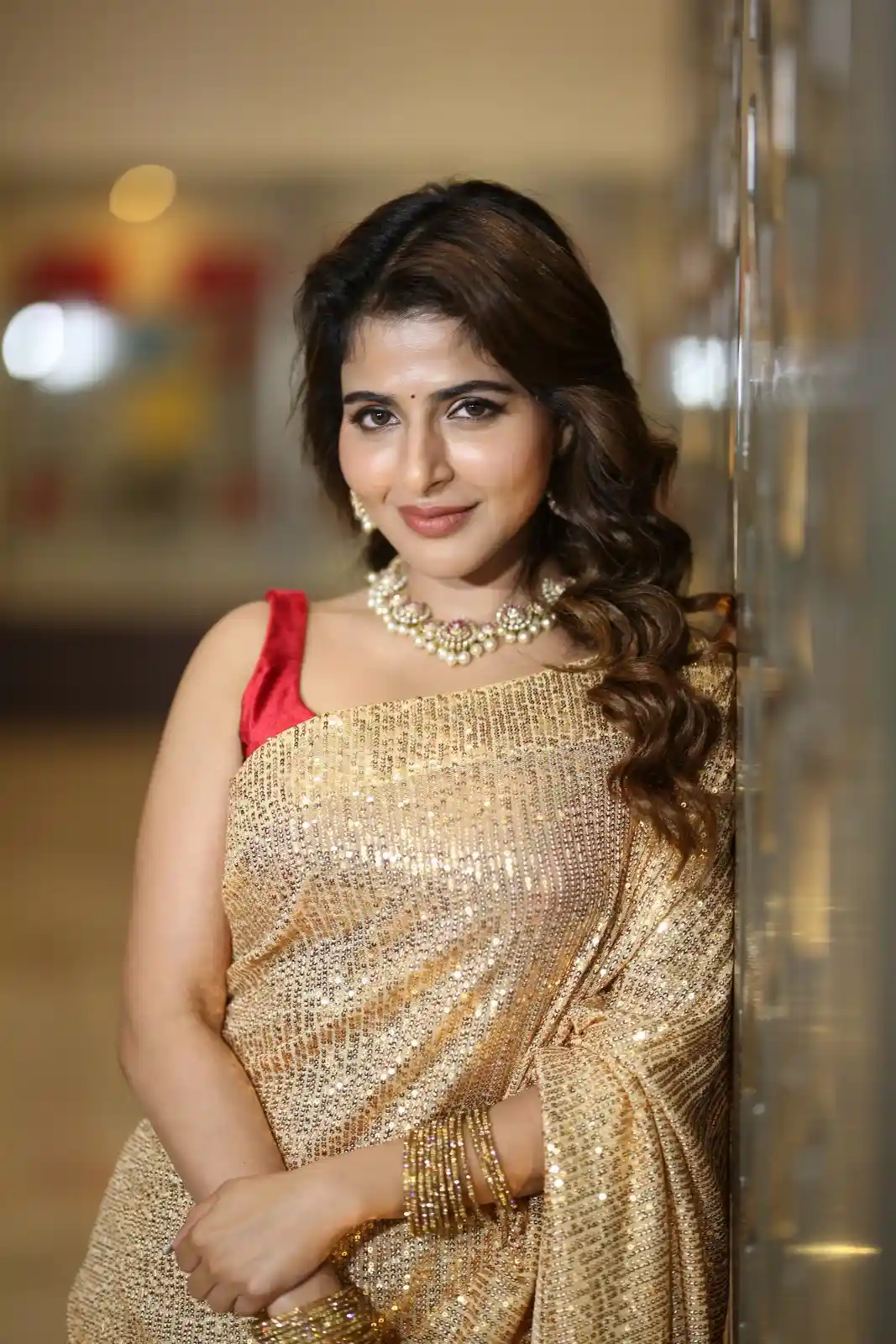 Iswarya Menon Photos at Nikhil Siddhartha Spy Movie Pre Release Event
