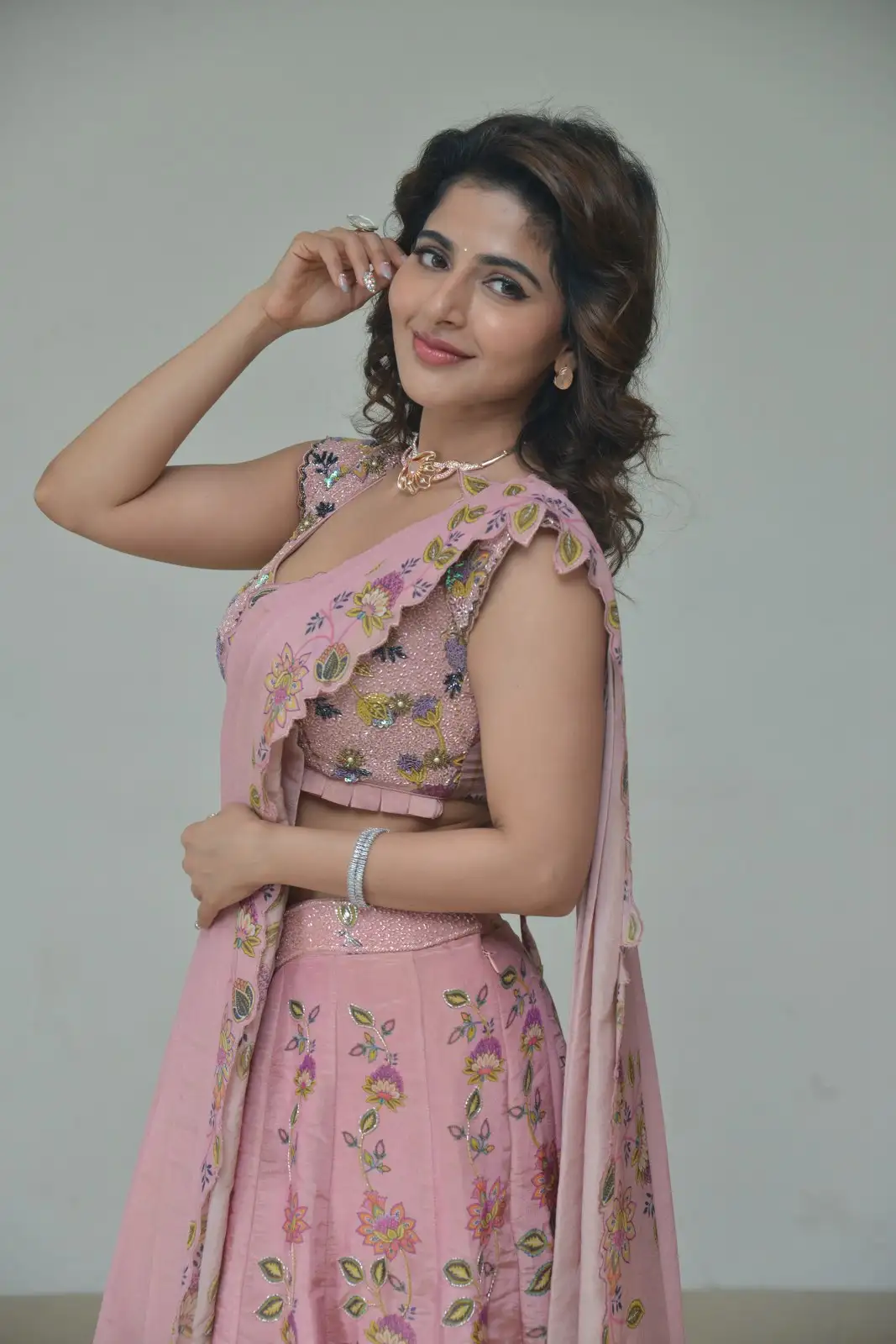 Iswarya Menon Shines in Spy Movie Success Meet