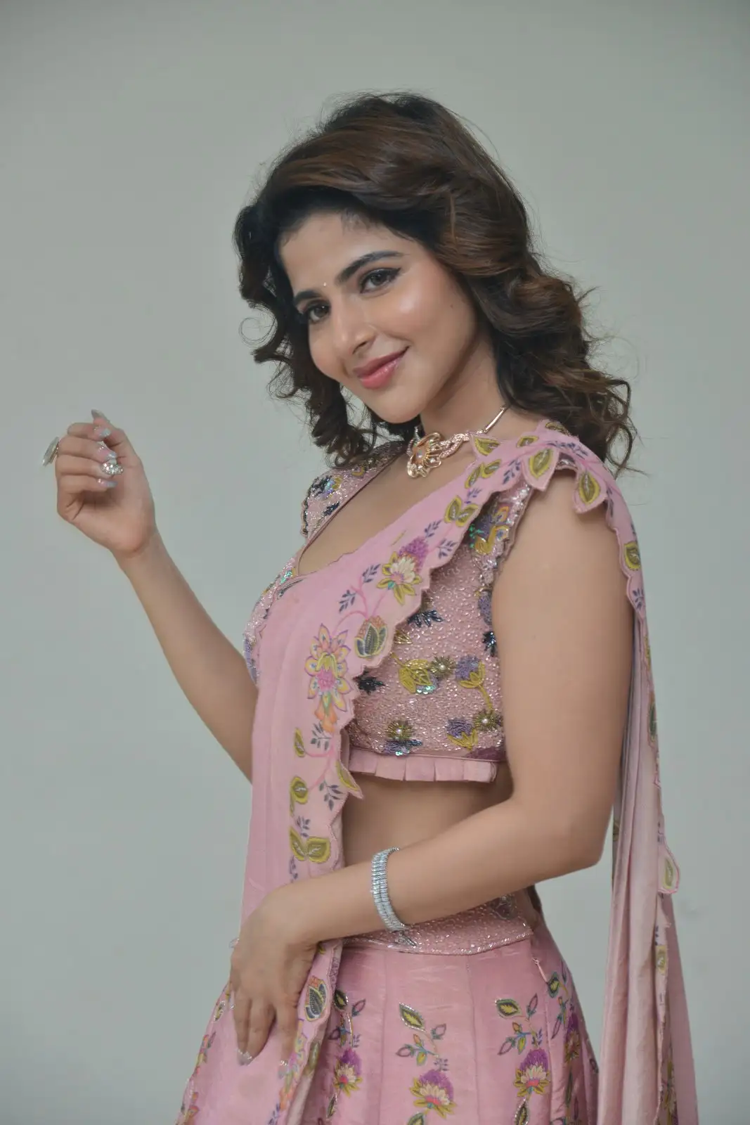 Iswarya Menon Shines in Spy Movie Success Meet