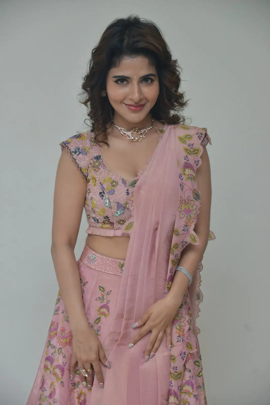 Iswarya Menon Shines in Spy Movie Success Meet
