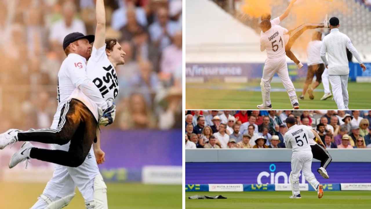 Ashes : ప్రారంభమైన యాషెస్ రెండో టెస్టు.. ఊహించని పరిణామం.. ఆందోళన కారుడిని ఎత్తి పడేసిన బెయిర్ స్టో Ashes : ప్రారంభమైన యాషెస్ రెండో టెస్టు.. ఊహించని పరిణామం.. ఆందోళన కారుడిని ఎత్తి పడేసిన బెయిర్ స్టో