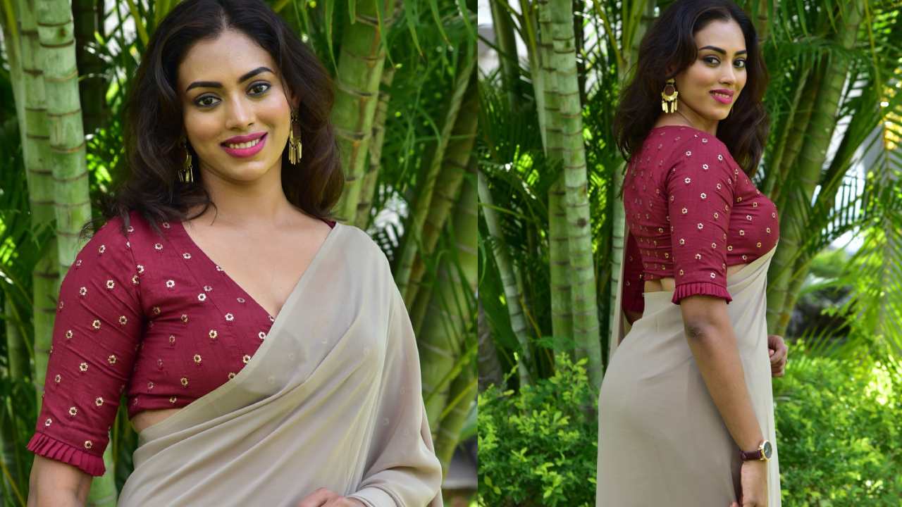 Kamakshi Bhaskarla : చీరలో అలరిస్తున్న కామాక్షి భాస్కర్ల..