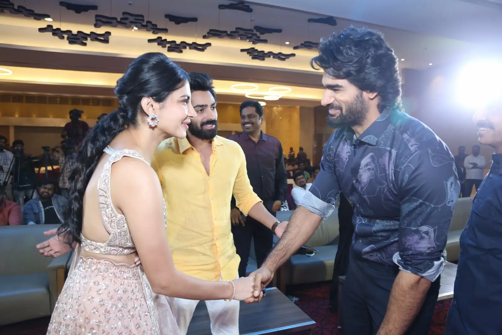 Manu Charitra pre release event photos hero karthikeya guest