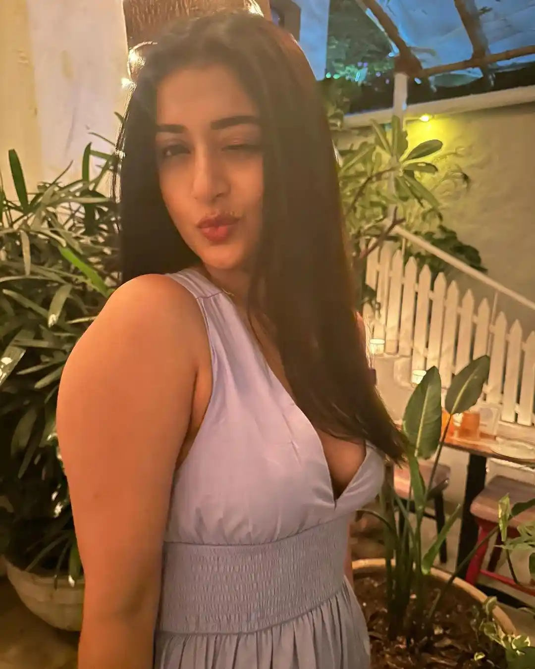 Meera Jasmine shines in Long frock with cute smile