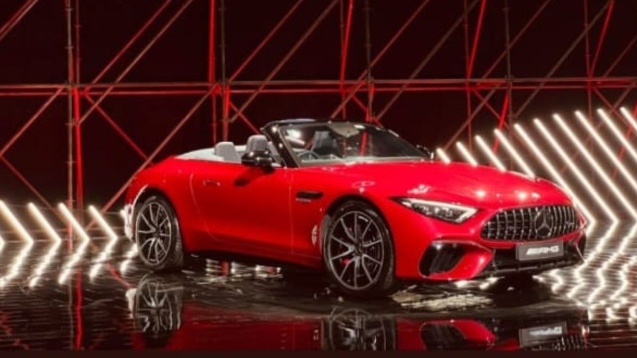 Mercedes-AMG SL 55 Roadster launched in India at Rs 2.35 crore, details here