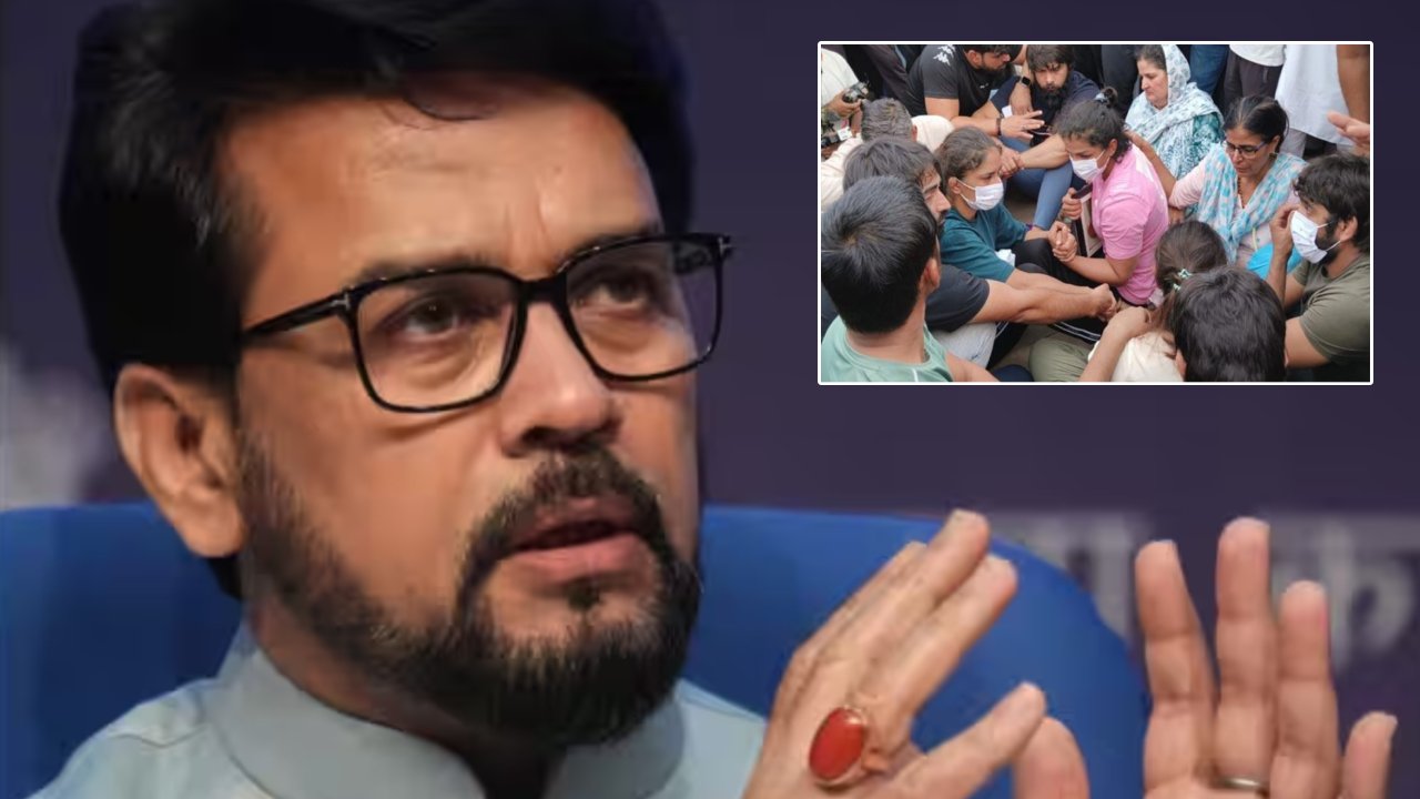 Wrestlers Protest: ప్రభుత్వం ఎవరినీ రక్షించడం లేదు.. రెజ్లర్ల సమస్యపై క్రీడా మంత్రి అనురాగ్ ఠాకూర్ కీలక వ్యాఖ్యలు Wrestlers Protest: ప్రభుత్వం ఎవరినీ రక్షించడం లేదు.. రెజ్లర్ల సమస్యపై క్రీడా మంత్రి అనురాగ్ ఠాకూర్ కీలక వ్యాఖ్యలు