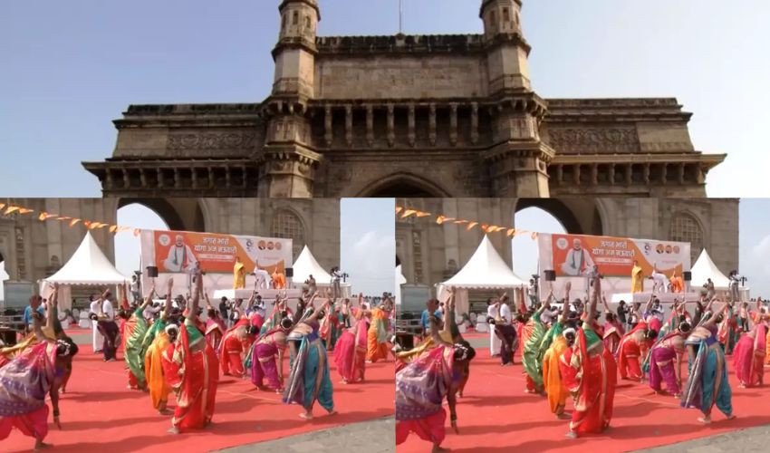 International Yoga Day 2023 : సంప్రదాయ పడికట్టుతో చీరలు ధరించిన మహిళలు యోగా.. International Yoga Day 2023 : సంప్రదాయ పడికట్టుతో చీరలు ధరించిన మహిళలు యోగా..
