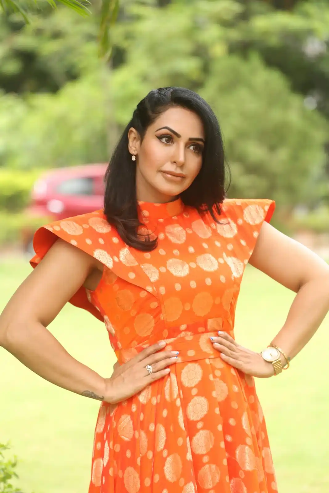 Nandini Rai Latest photo shoot in Bhaag Saale Trailer Launch Event