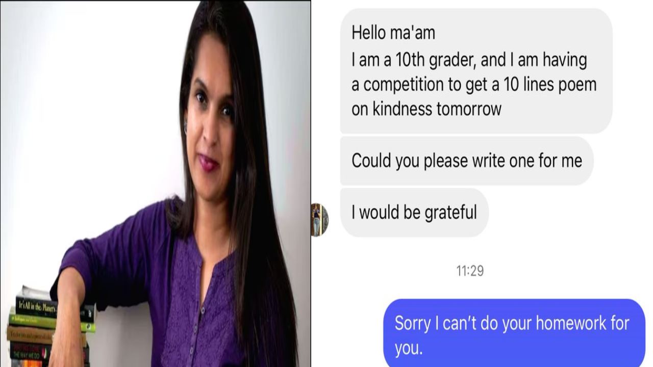 Preeti Shenoy : కాంపిటేషన్ ఉంది.. కవిత రాసిస్తారా? రచయిత ప్రీతీ షెనాయ్కి 10వ తరగతి విద్యార్ధి ట్వీట్ Preeti Shenoy : కాంపిటేషన్ ఉంది.. కవిత రాసిస్తారా? రచయిత ప్రీతీ షెనాయ్కి 10వ తరగతి విద్యార్ధి ట్వీట్