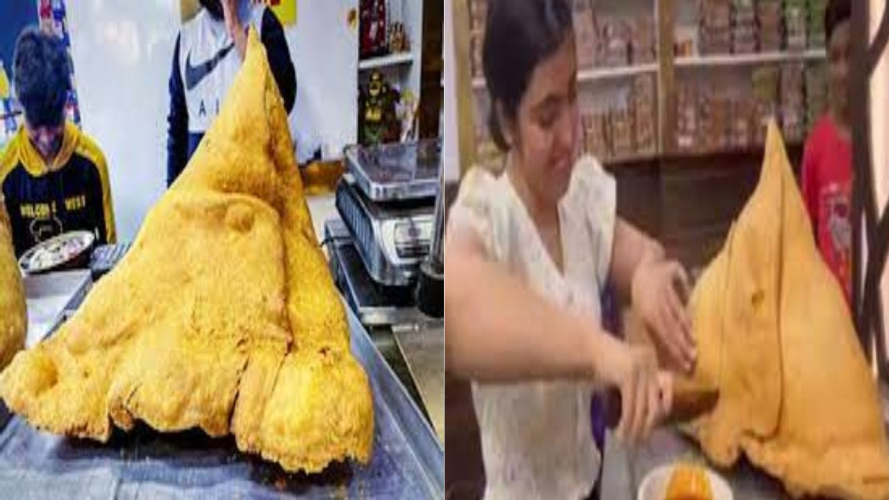 Uttar Pradesh : 12 కేజీల సమోసా 30 నిముషాల్లో తిని రూ.71,000 గెలుచుకోండి Uttar Pradesh : 12 కేజీల సమోసా 30 నిముషాల్లో తిని రూ.71,000 గెలుచుకోండి