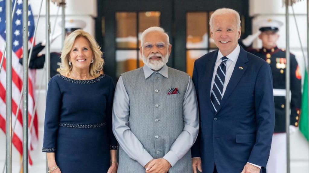 Jill Biden, Narendra Modi, Joe Biden