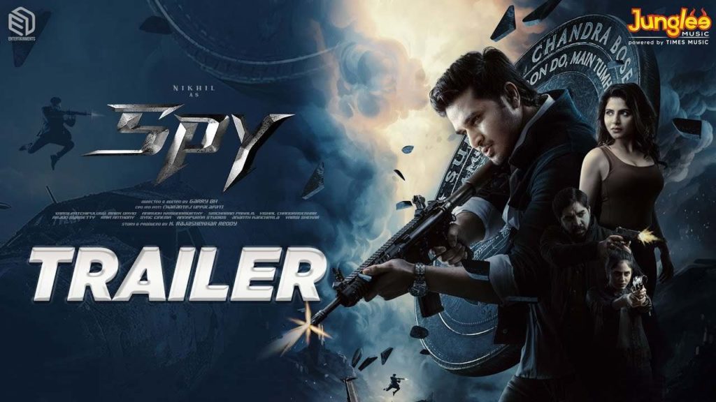 Nikhil Siddharth Iswarya Menon SPY Movie trailer relased