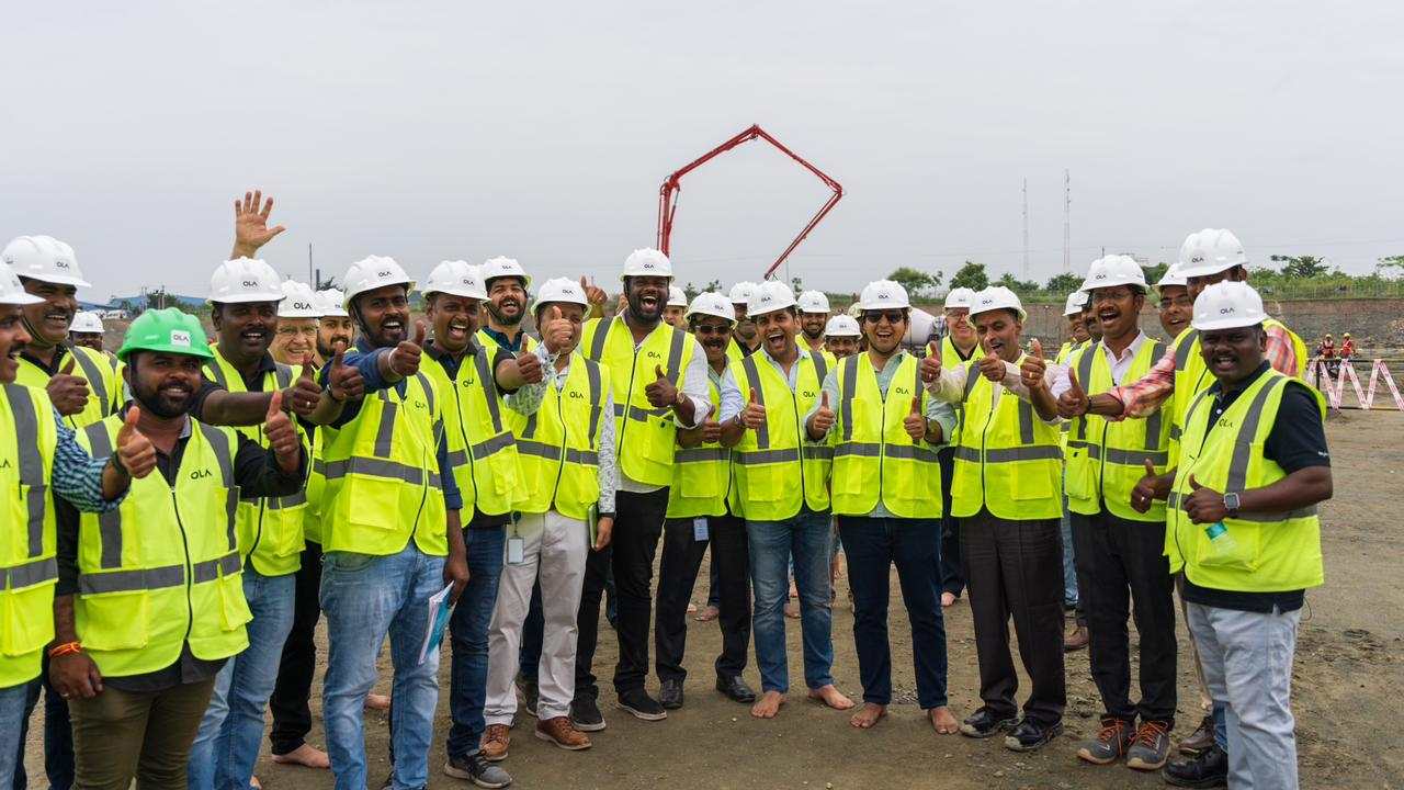 Ola Electric Begins Construction of India's biggest Cell Factory, GigaFactory Starts Operations Early 2024