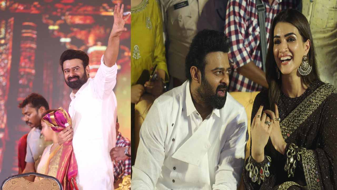 Adipurush : ప్రభాస్ ఆదిపురుష్ ప్రీ రిలీజ్ ఈవెంట్ గ్యాలరీ..