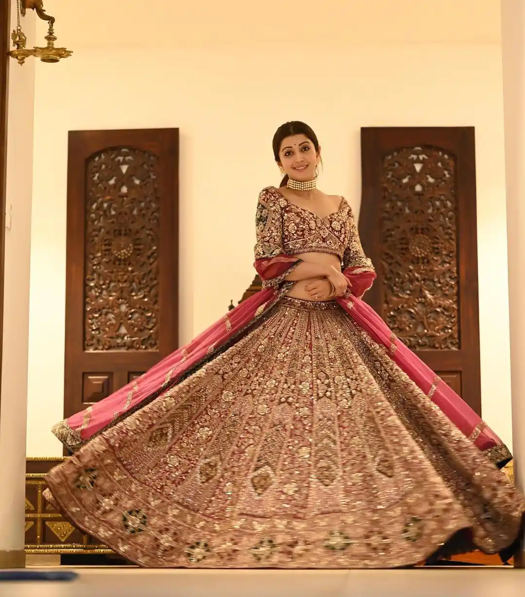 Pranita Subhash latest photos in Lehenga dress gone viral
