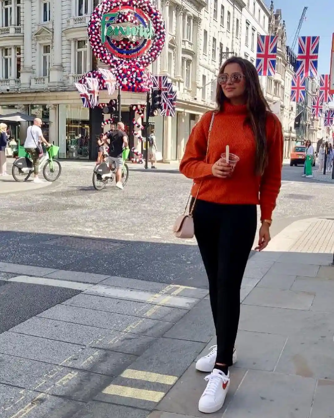 Pujita Ponnada enjoying in England