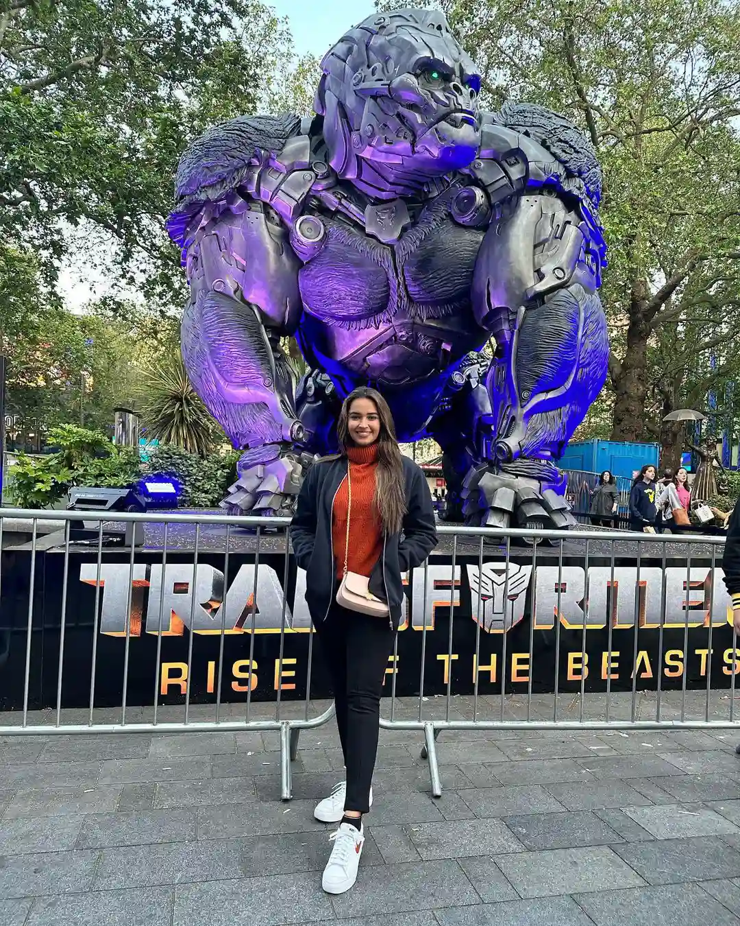 Pujita Ponnada enjoying in England