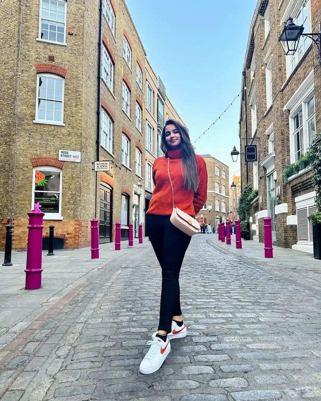 Pujita Ponnada enjoying in England