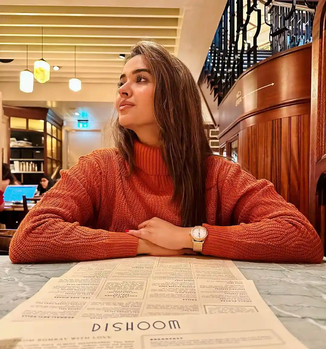 Pujita Ponnada enjoying in England