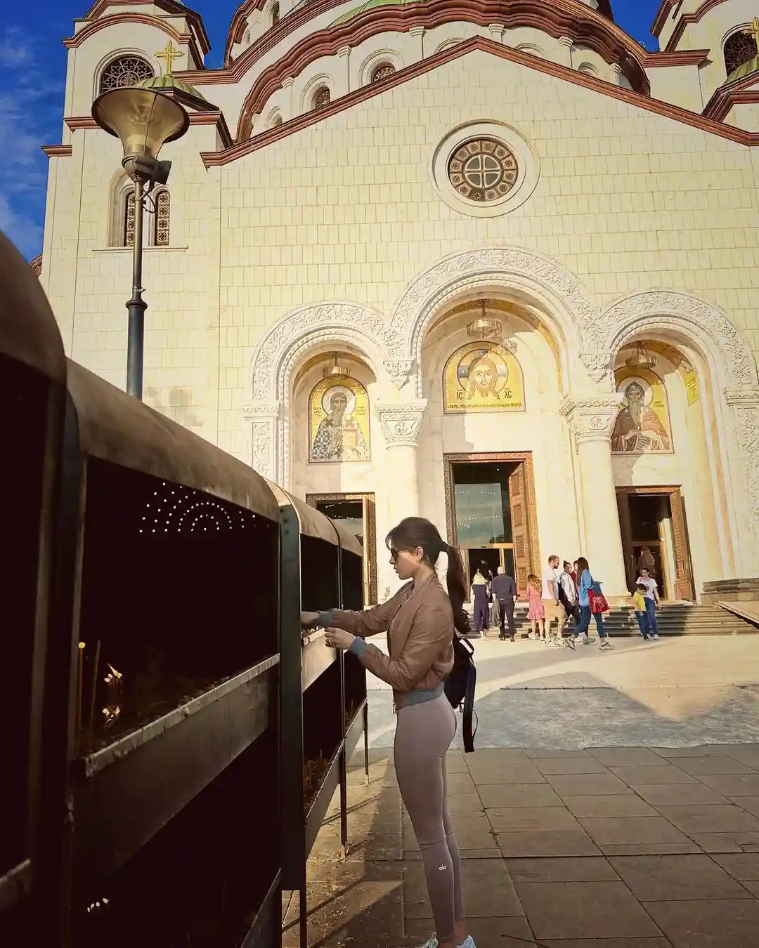 Samantha Enjoying in Serbia While Citadel Shooting