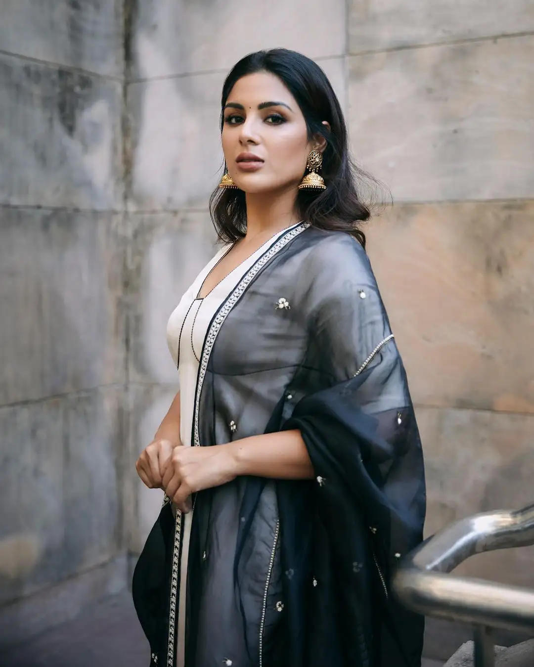 Samyuktha Classy Looks in Chudidar
